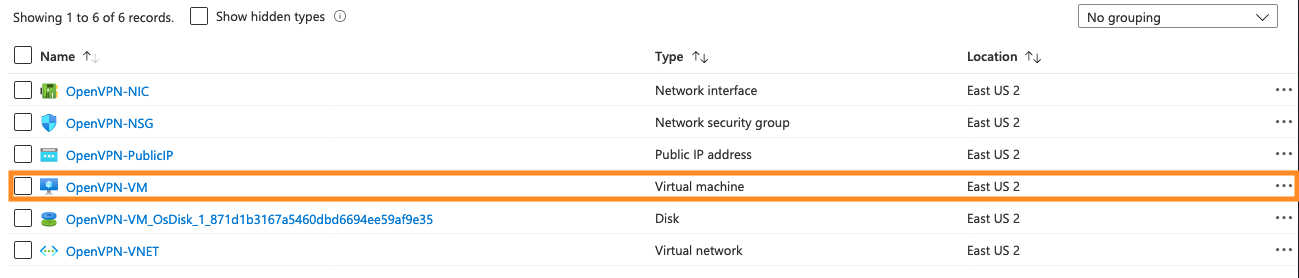 Spinning up an Azure OpenVPN Server for MTG: Arena