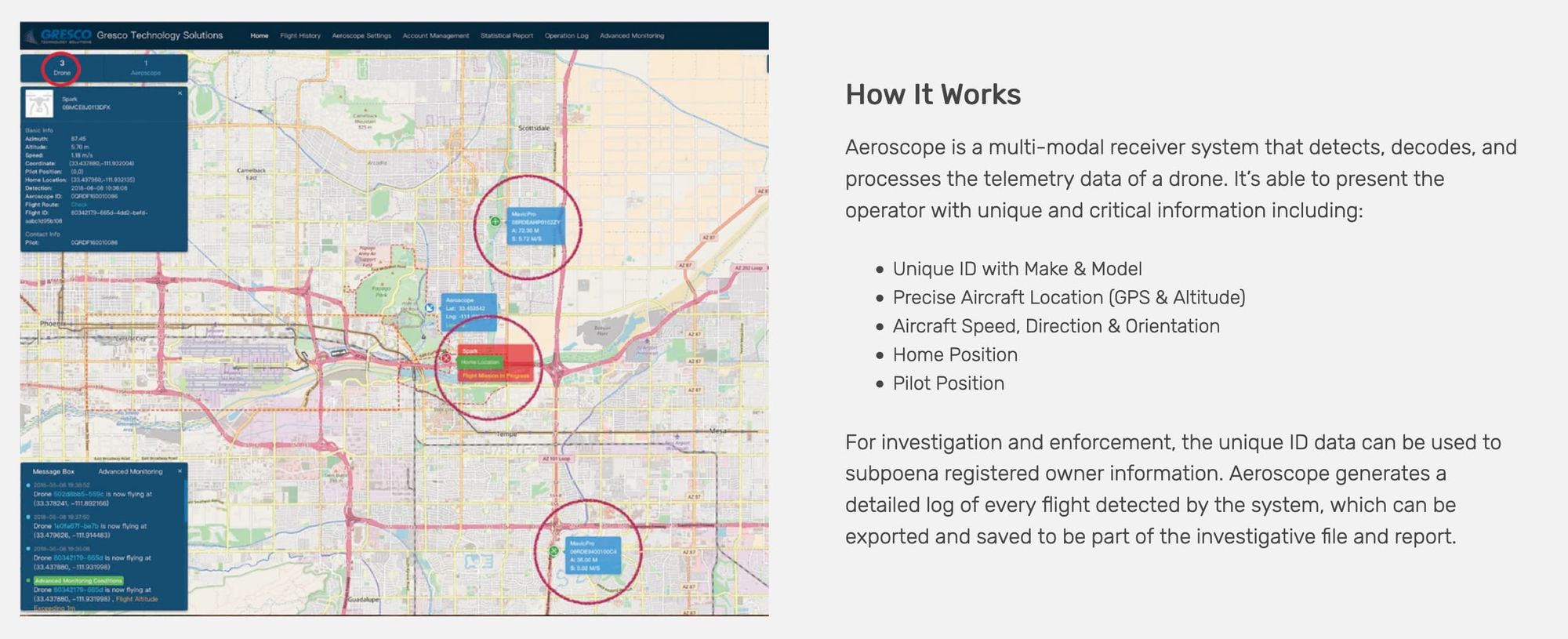 How the Massachusetts State Police Can Monitor Drones