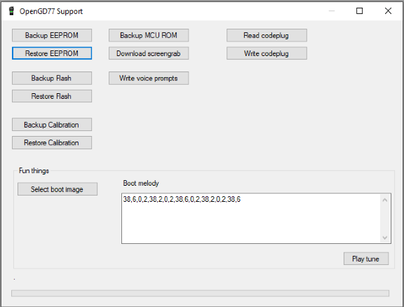 Upgrading the GD-77 to the OpenGD77 Firmware